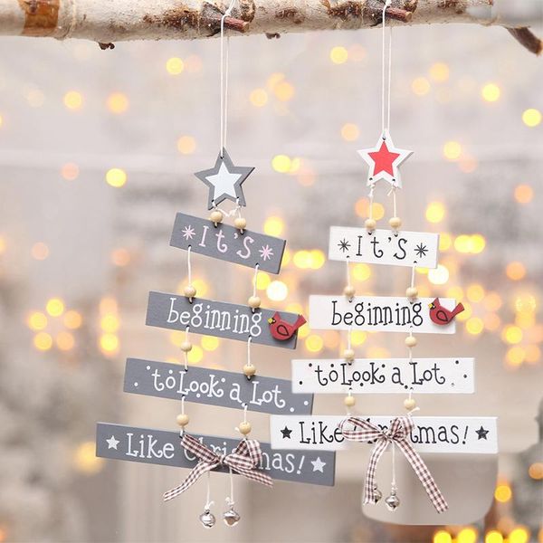 

merry christmas letter charm decoration home mall windows hanging ornament christmas decoration for home tree pendant