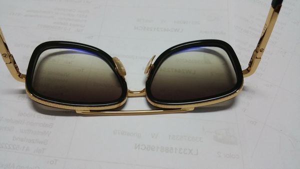 

cool mens vintage new 2030 gradient gold black/brown sunglasses sunglasses glasses mens case lenes squae with eyewear glasses eye class okiw, White;black