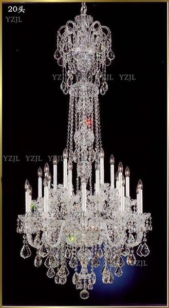 

new arrival lighting chandelier indoor crystal large chandeliers luxury modern chandelier lighting transparent k9 crystal