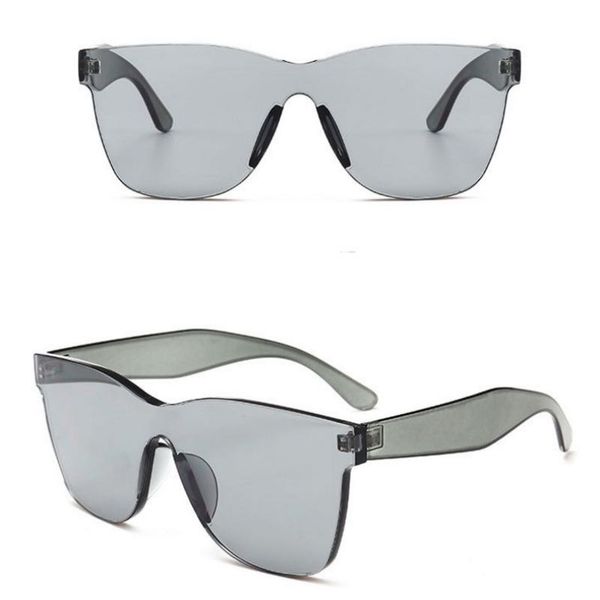 

new fashion sunglasses frameless shield women sun glasses candy colors one piece sunglasses stylish men and women eyewear 8 colors, White;black