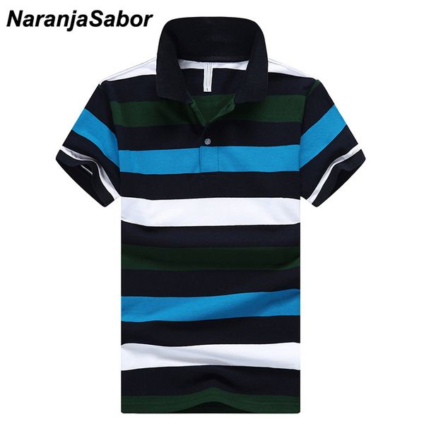 

naranjasabor men's summer new fashion boys striped cotton tee male slim fit shirts men brand short sleeve clothing 4xl, White;black