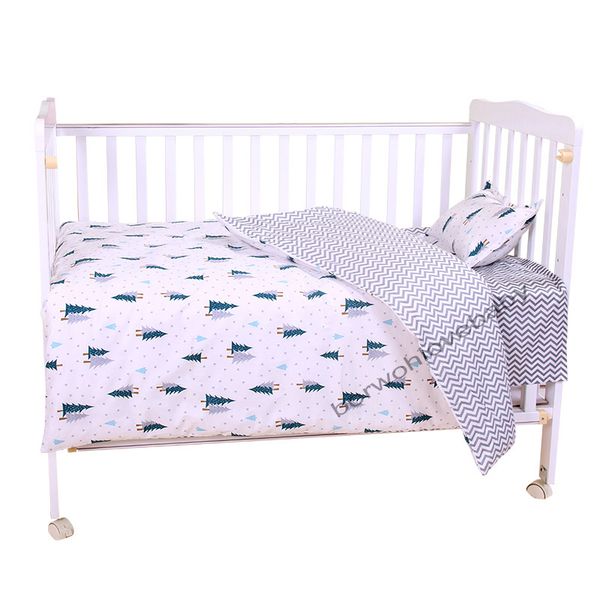 Baby Bedding Set Cartoon Cotton Baby Crib Sets Baby Cot Set