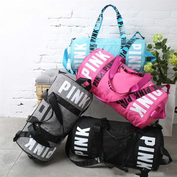 

Hottest Sale Pink Handbags Shoulder Bag Men Women Large Travel Duffel Bag Casual Beach Exercise Luggage Bags DHL/Fedex Shipping