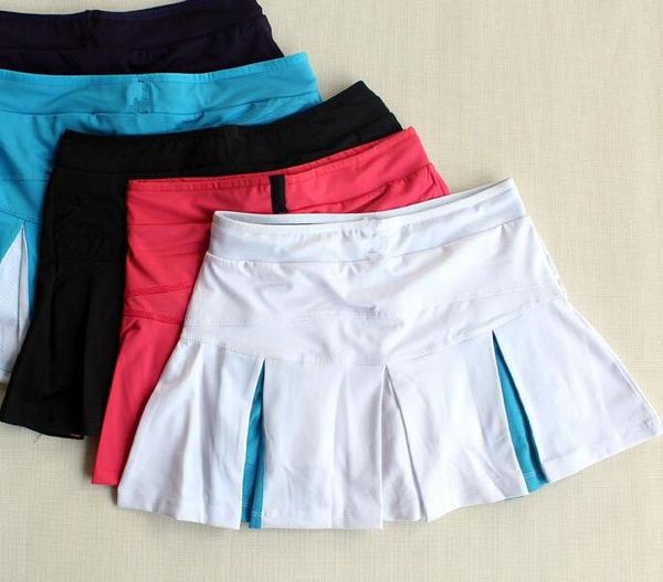 

women's tennis skirts summer specials tennis pants quick dry breathable comfortable women badminton movement tennis skirt ing, Black;red