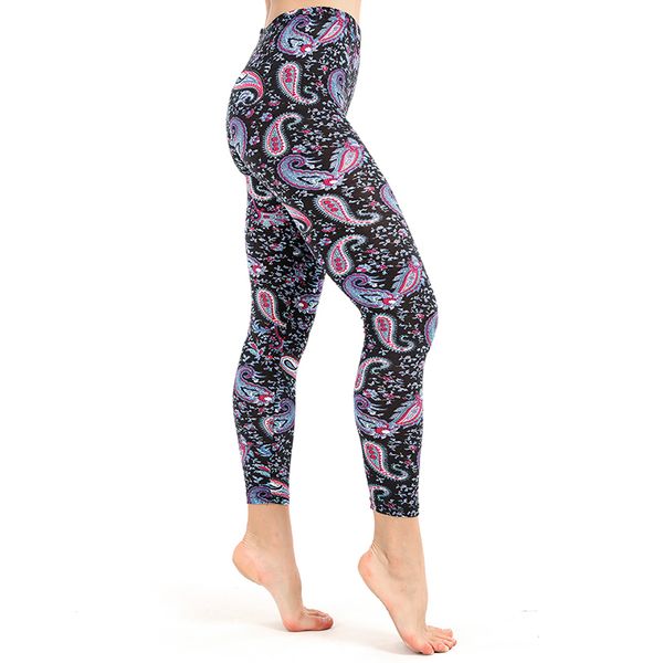 

yoga leggins creative print style women's sport leggings leisure colors workout clothing leisure breathable yoga pants gm085, White;red