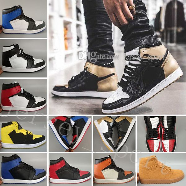 

og 1 3 man basketball shoes wheat gold bred toe chicago banned royal blue fragment unc shattered backboard shadowbarons camo pack shadow