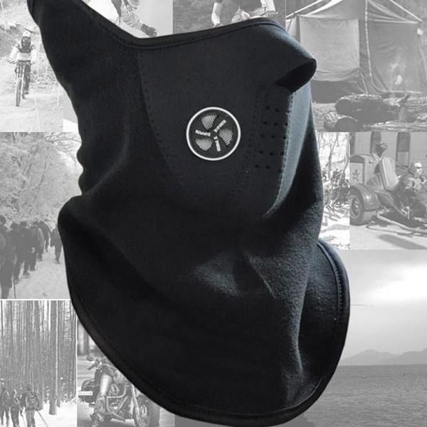 

outdoor cycling face mask anti-pollution city mouth-muffle dust mask windproof bike bicycle ski snowboard masks dust, Black