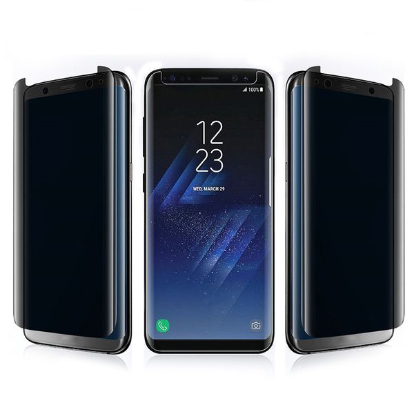 

3D Anti-Spy закаленного стекло конфиденциальности Screen Protector для Samsung Galaxy S10 Plus S9 S8 Приме