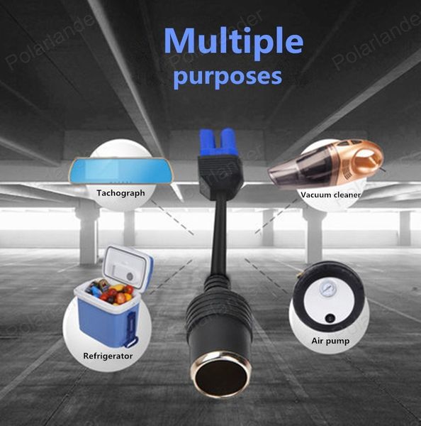 

auto dc adapter 12v car dc cigarette lighter adapter cable turn ec5 for car jump starter power source