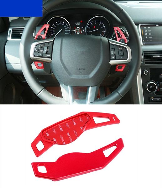 Red Aluminium Alloy Shift Paddles Decoration Cover Trim For Land Rover Discovery Sport Range Rover Evoque Jaguar Blue Car Accessories Interior Buy