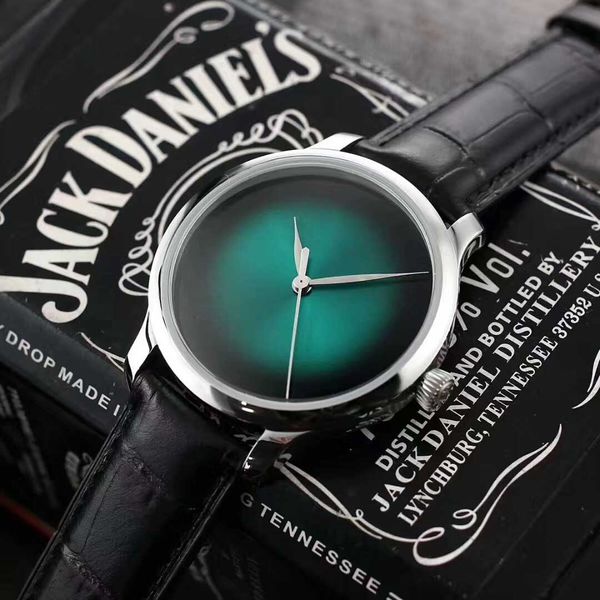 

new arrival fashion watch men automatic japan 9015movt mechanical wrist watches silver stainless steel wristwatch male clock gift, Slivery;brown