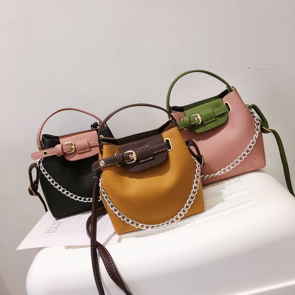 

the new female fashion pu leather european and american style women's handbag fold fashion satchel