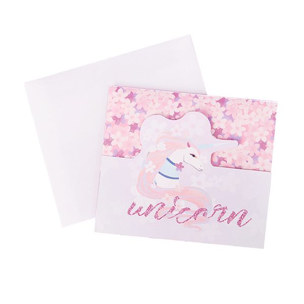 unicorn greeting cards happy birthday anniversary blessing cards with envelope best birthday cards best greeting cards from homedesignfactory 0 75 birthday envelope