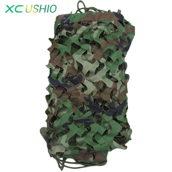 

2x3m large jungle camouflage net beach tent hunting camping camouflage netting sun shelter outdoor car shade cover