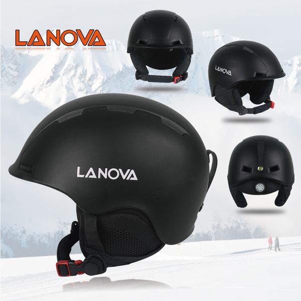 

lanova integrally-molded ski snowboard skating skateboard skiing helmet for kid adult
