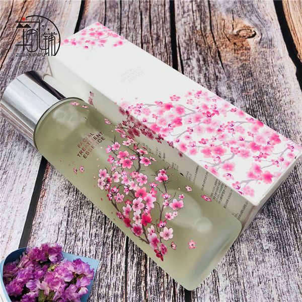 

2018 japan item cherry blossoms facial treatment essential lotion 230 ml skin care repair lotion, White