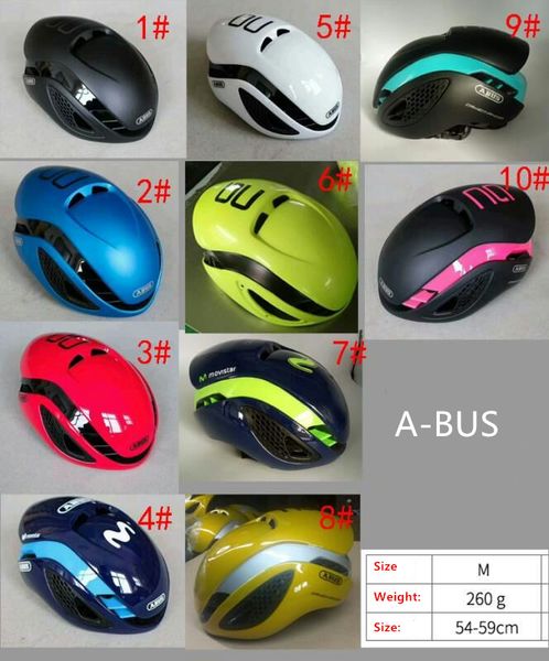

2019 10 Colors Painting available for selection ABUSES movistar GAMECHANGER for mtb road cycling bicycle Ultralight helmet on Safety design