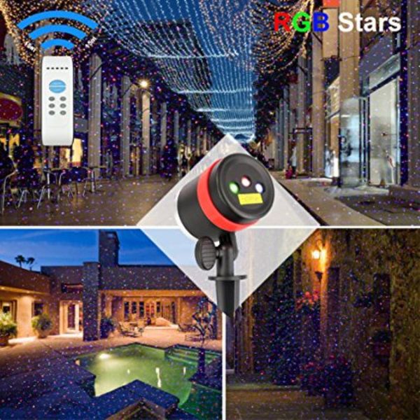 2019 Christmas Lights Laser Projector Rgb Laser Lights Star Show