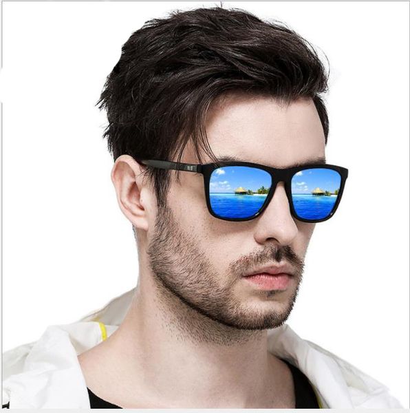 

new men's polarized sunglasses, fashionable sunglasses, sunglasses, White;black