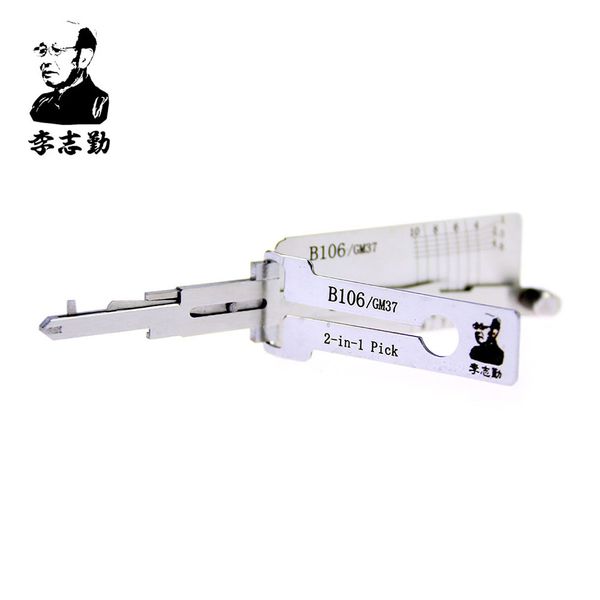 

Mr. Li's Original Lishi B106/GM37 2in1 Decoder and Pick - Best Automotive Locks Unlock Tools on the Market
