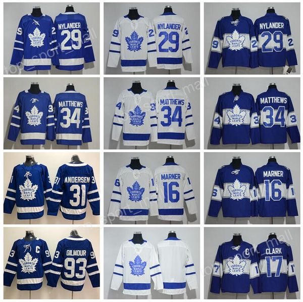 

классика centennial 2017 года, 100-й хоккей, синий торонто мейпл лифс трикотажные изделия 34 auston matthews 29 уильям ниландер фредерик анд, Black;red