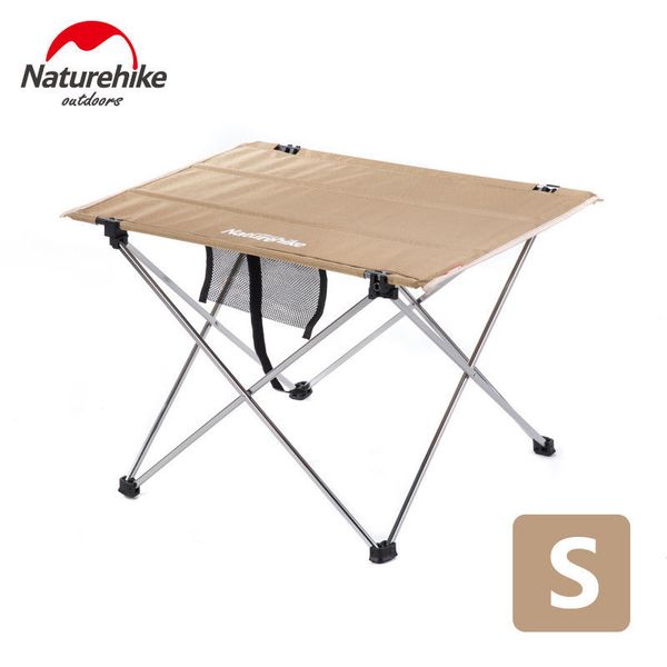 

naturehike nh15z012-s portable folding table ultralight aluminum alloy picnic desk outdoor picnic table camping table s/l