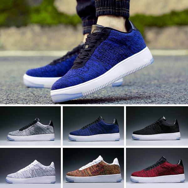 

2018 Newest high quality forced men's women's low shoes mesh Breathable one unisex 1 knit Euro mens womens designer shoes basketba