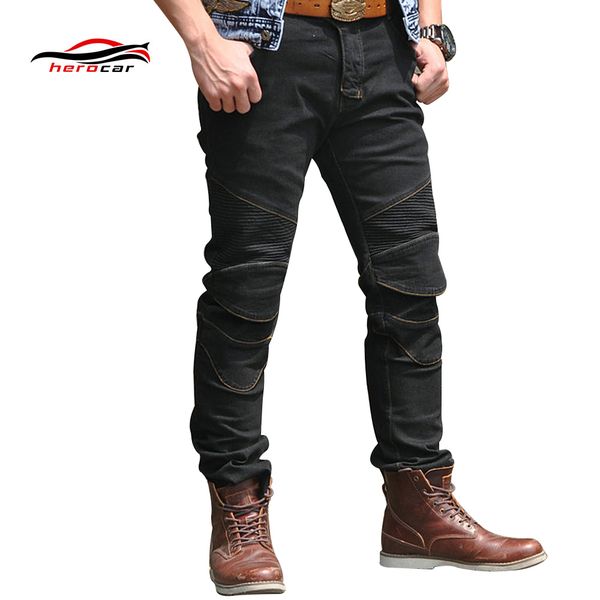 

новый мотоцикл брюки мужские мото джинсы защитное снаряжение езда туризм мотоцикл брюки брюки мотокросс pantalon мото