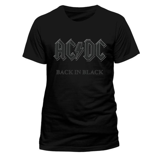 Offiziell AC//DC Back in Black T-Shirt