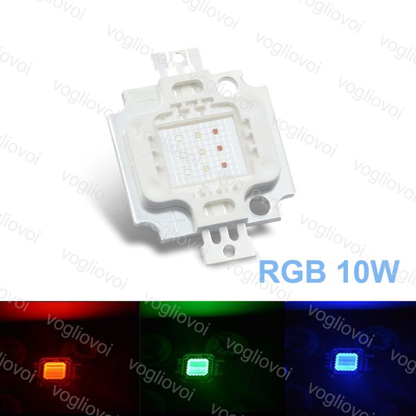 

light beads rgb 10w high power 250ma 950lm cob 30mil chip lighting accessories for floodlight spotlight bulb diy eub
