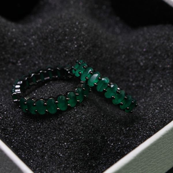 

whole salemw round milky green earrings for women jewelry, Golden;silver