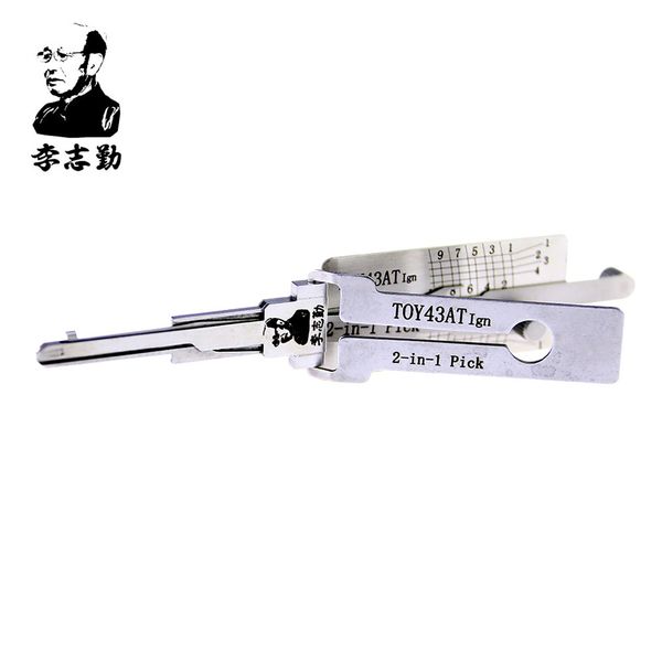 

Mr. Li's Original Lishi TOY43AT (Ignition) 2in1 Decoder and Pick - Best Automotive Locks Unlock Tools on the Market