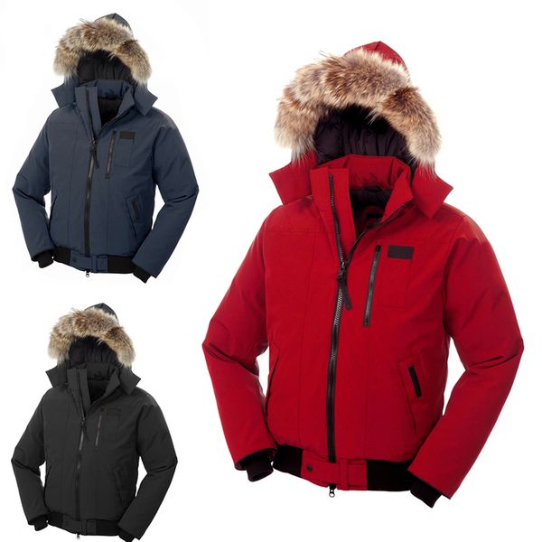 

S-XXL мужская одежда 2019 человек зимние виды спорта 90% белый GOOSE вниз теплая куртка вн