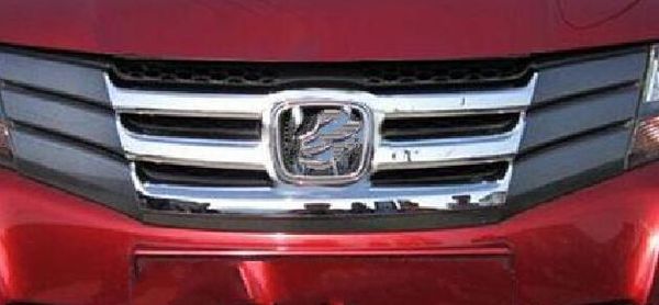 

abs chrome car grill decoration trim cover frame for honda city 2008-2012