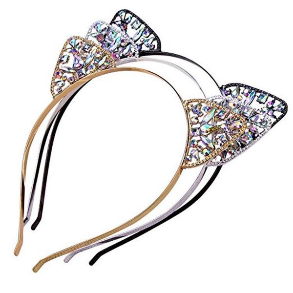 Simple Strass Cristal Croix bandeau fashion women Hairband Cheveux Accessoires