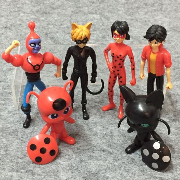 2019 Miraculous Ladybug And Cat Noir Juguetes Toy Doll Lady Bug Adrien Marinette Plagg Tikki Action Figures Juguete Gifts From Runbaby 1927