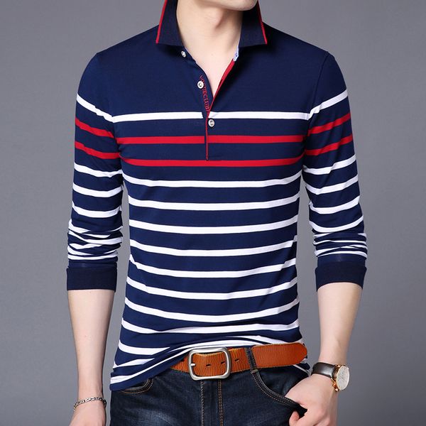 

men shirt long-sleeve 2018 new spring and autumn slim male stripe shirt teenage thin cotton england style p01b, White;black