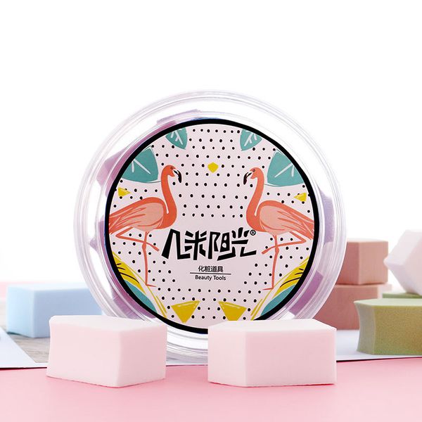 

15 pcs make up sponge cosmetic puffs women lady makeup foundation contour facial powder puffs ladies beauty tools
