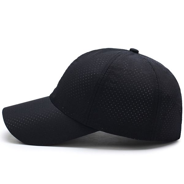 Aetrends Uomo Donna Summer Snapback Berretto da baseball Quick Dry Mesh Solid Casual Casquette Sport Cappello da sole Bone Cappelli traspiranti Z -5109