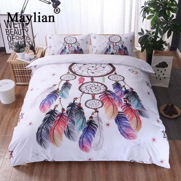 

home textile 3pcs bedding sets duvet cover pillow cover polyester autumn winter warm brand new be1051