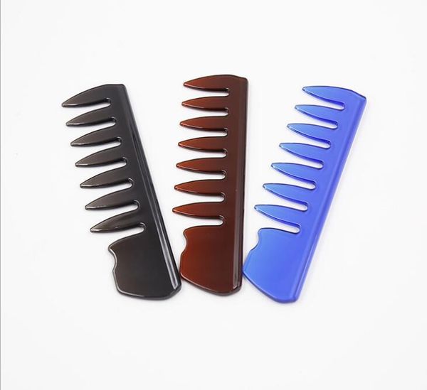 Professional Stylist Salon Hair Cutting Comb Wide Tooth Flat
