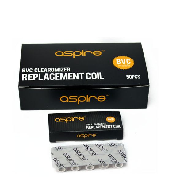 

Новейший продукт 100% подлинный Aspire BVC катушки Нижняя вертикальная катушка Aspire Dual Coil Head электронная сигарета ядро для Aspire BDC форсунки