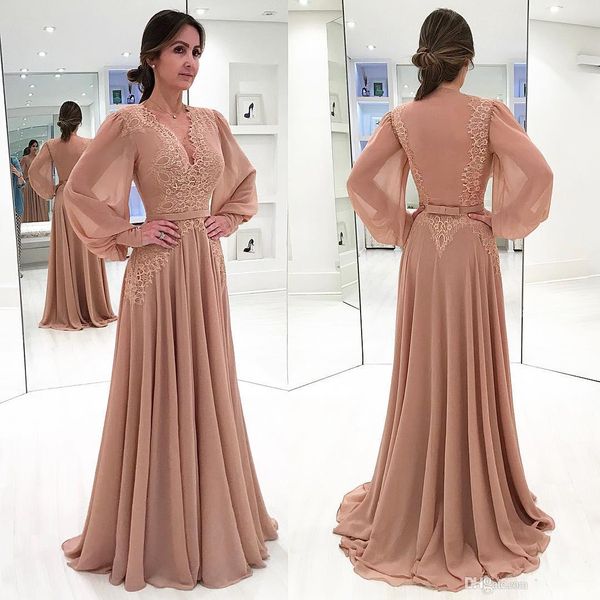 

new arrival long sleeves chiffon mother of the bride dresses formal godmother evening wedding party guests gown plus size custom made, Black;red