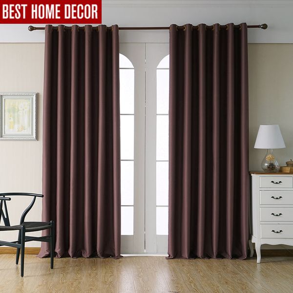 

modern blackout curtains for living room bedroom curtains for window treatment drapes solid finished blackout 1 panel