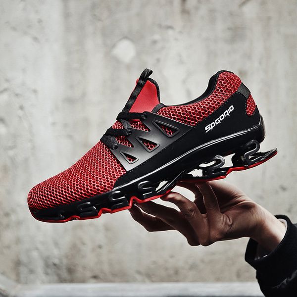 

2018 super populaire hommes chaussures de course respirant hommes sneakers rebond chaussures bounce de sport formati