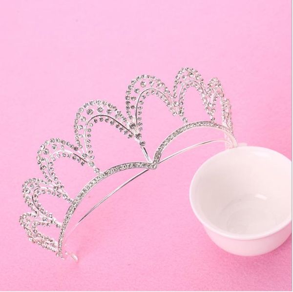 

golden crown bridal diamond alloy wedding bridal crown bridal headwear dress accessoriesbabyj wedding, same diamond, handmade crown wedding, Slivery;golden