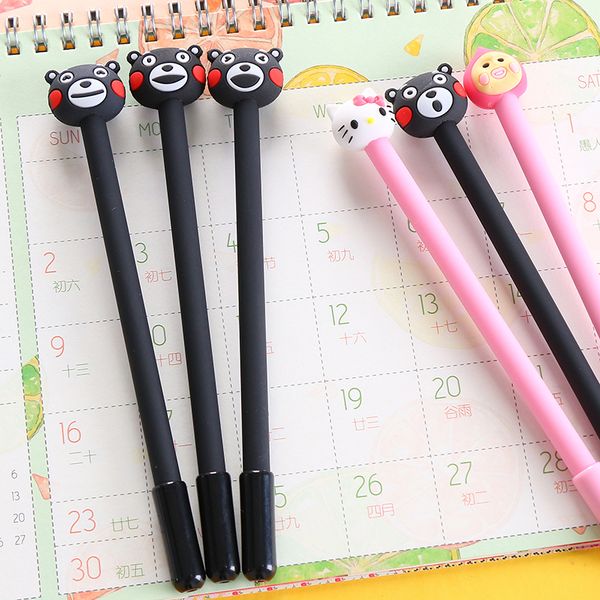 

unikiwi cute bear cartoon gel pen promotional gift stationery school & office supply.w-0095