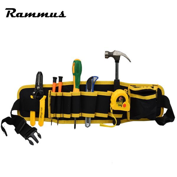 

electricians adjustable waist pocket tool belt pouch bag hammers pliers screwdriver holder storage hand repair tool kit bags