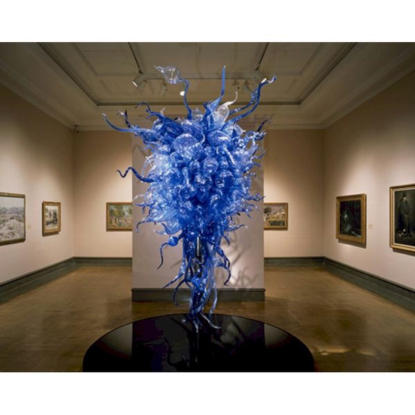

ac 110v 120v 220v 240v blue blown chandeliers lamp bedroom decorative murano glass italian style chandelier