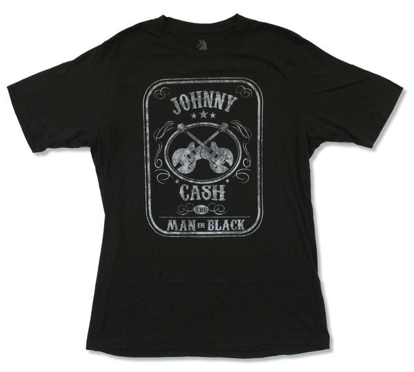 Johnny Cash Lean Adult Mens T-Shirt